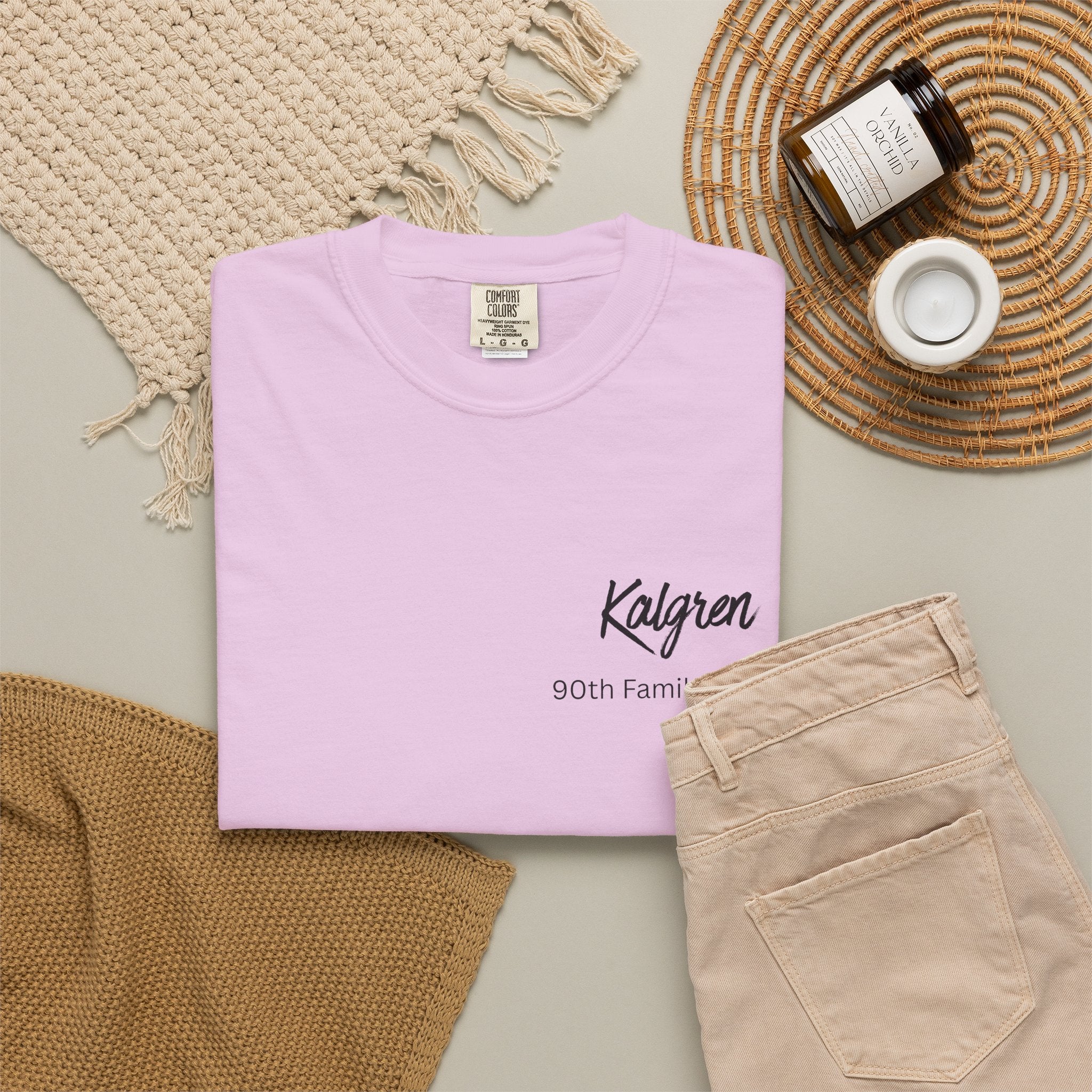 Family Name Tree T-shirt | Custom Surname Tree Tee