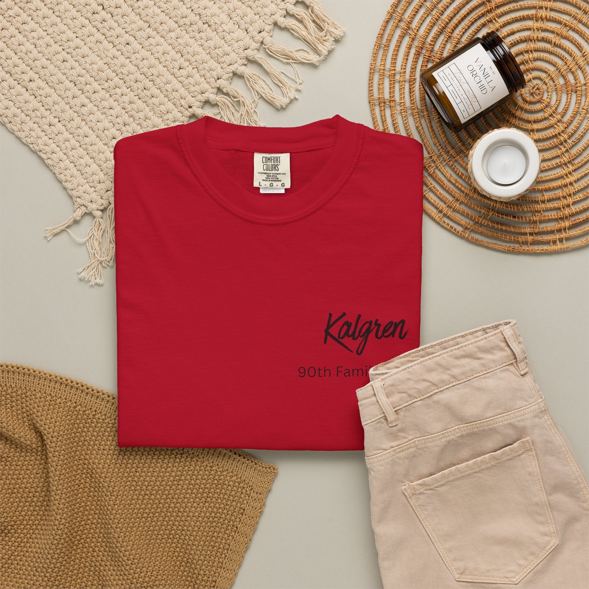 Family Name Tree T-shirt | Custom Surname Tree Tee