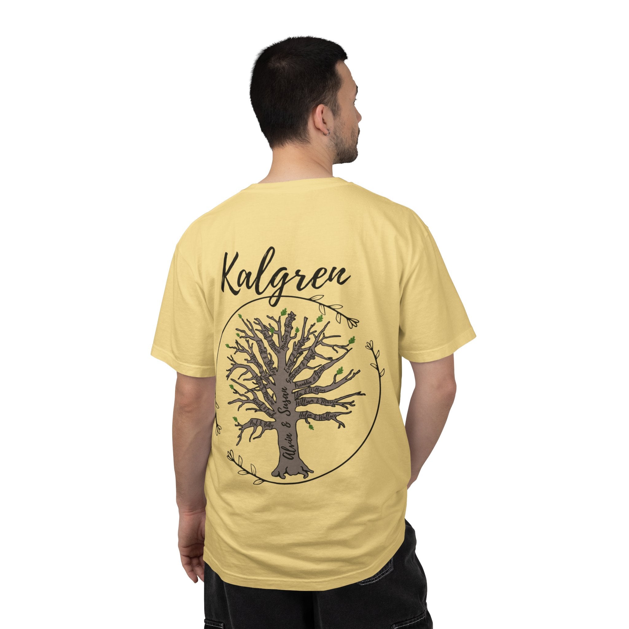 Family Name Tree T-shirt | Custom Surname Tree Tee