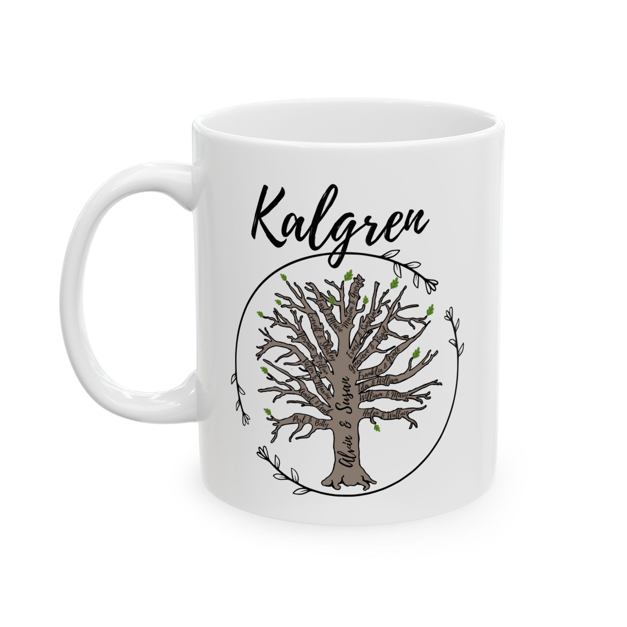 Ceramic Mug, (11oz)