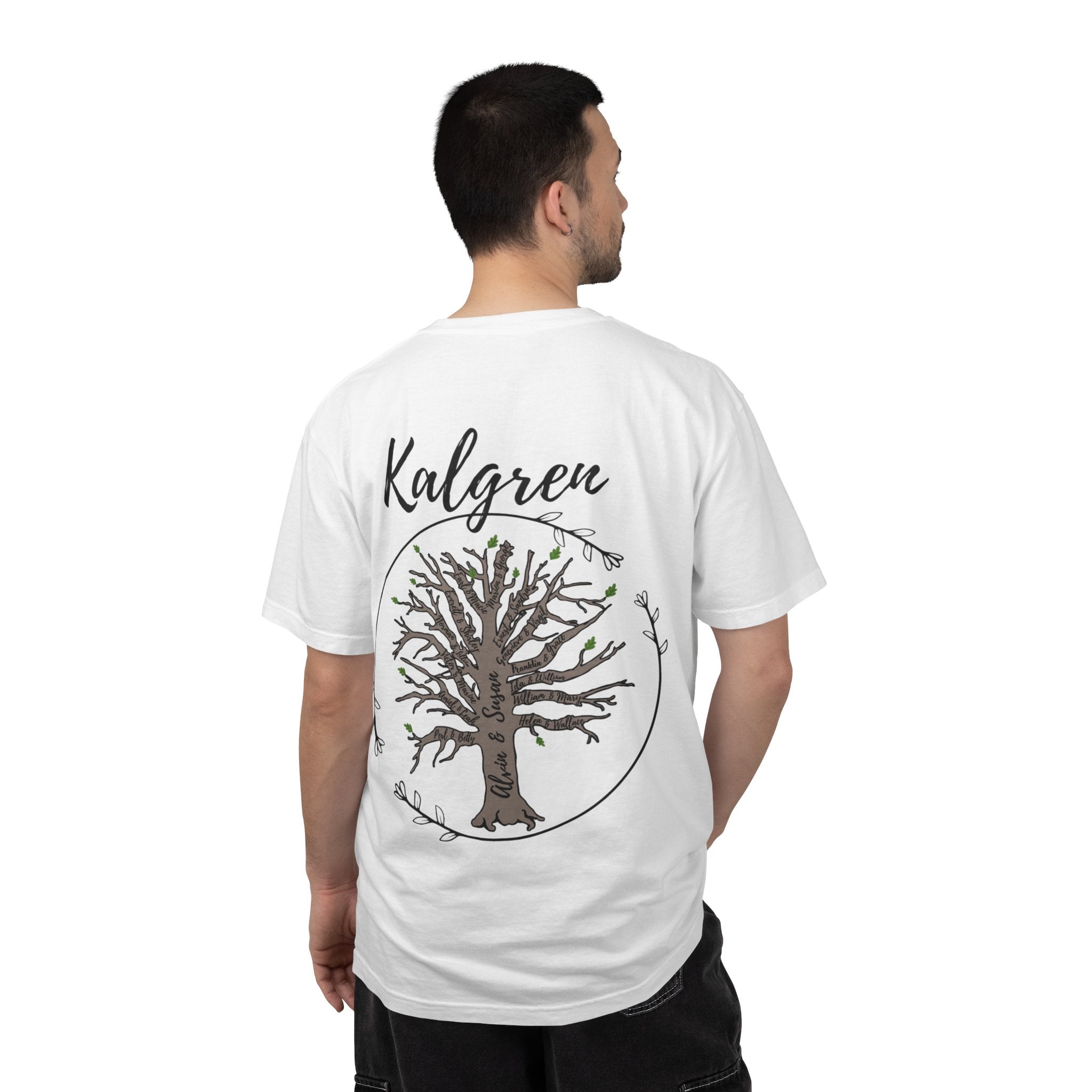 Family Name Tree T-shirt | Custom Surname Tree Tee