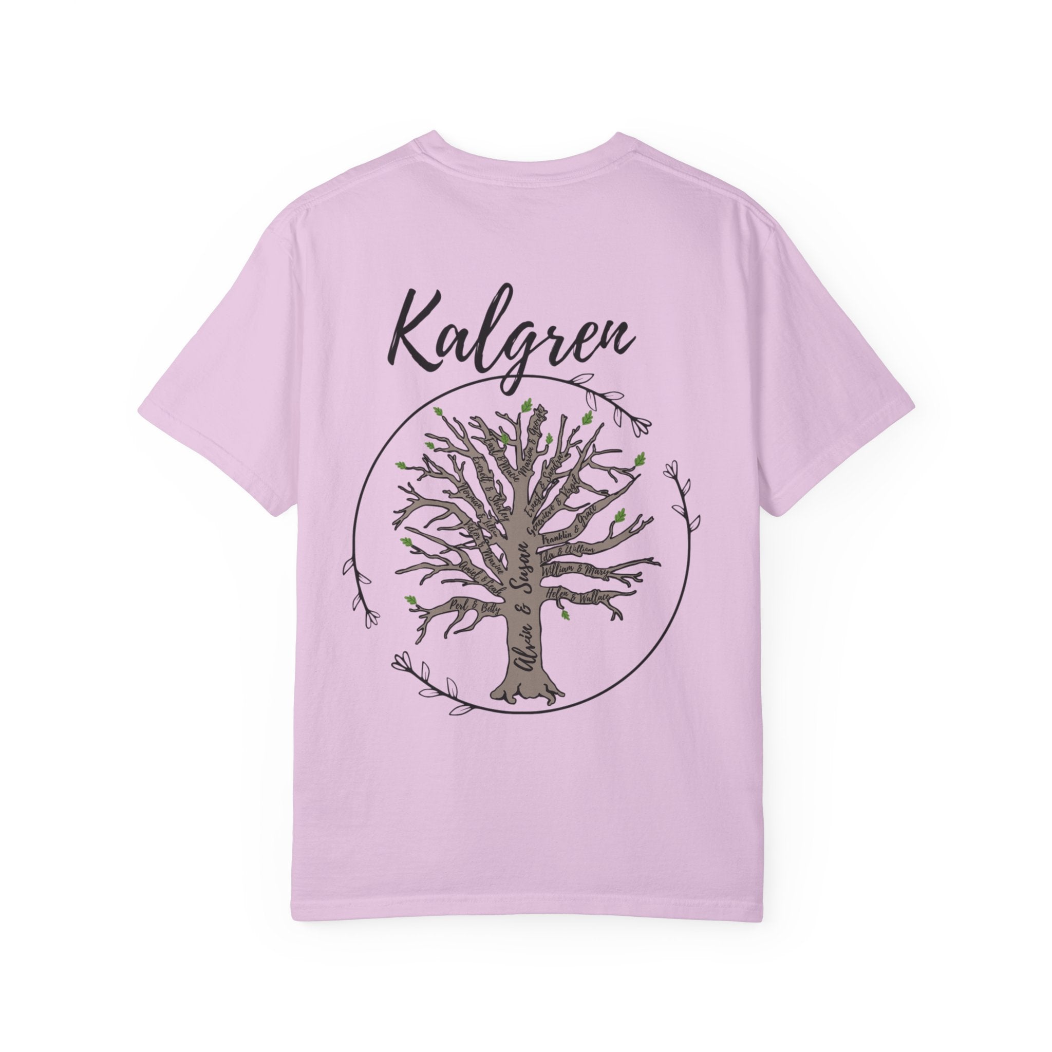 Family Name Tree T-shirt | Custom Surname Tree Tee