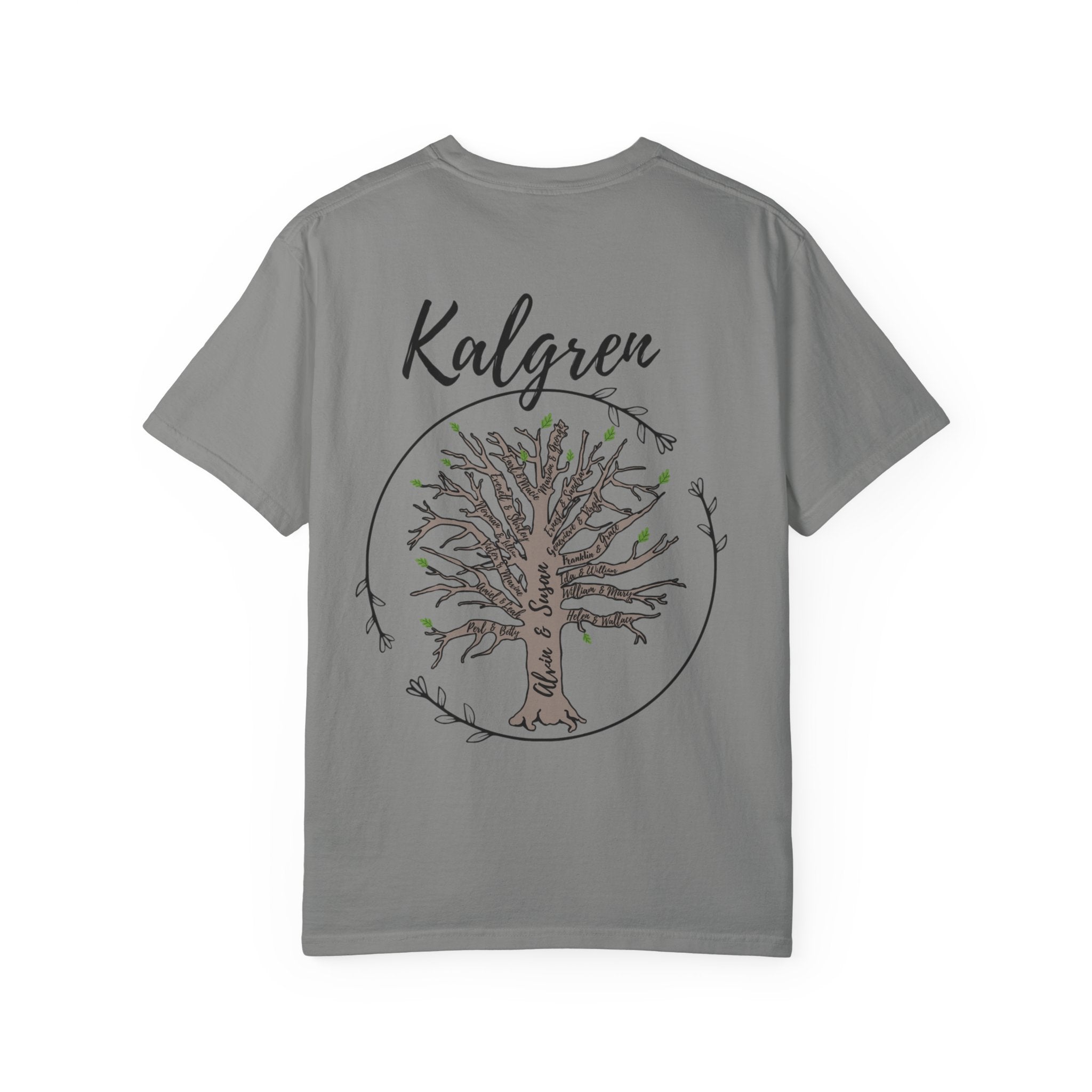 Family Name Tree T-shirt | Custom Surname Tree Tee