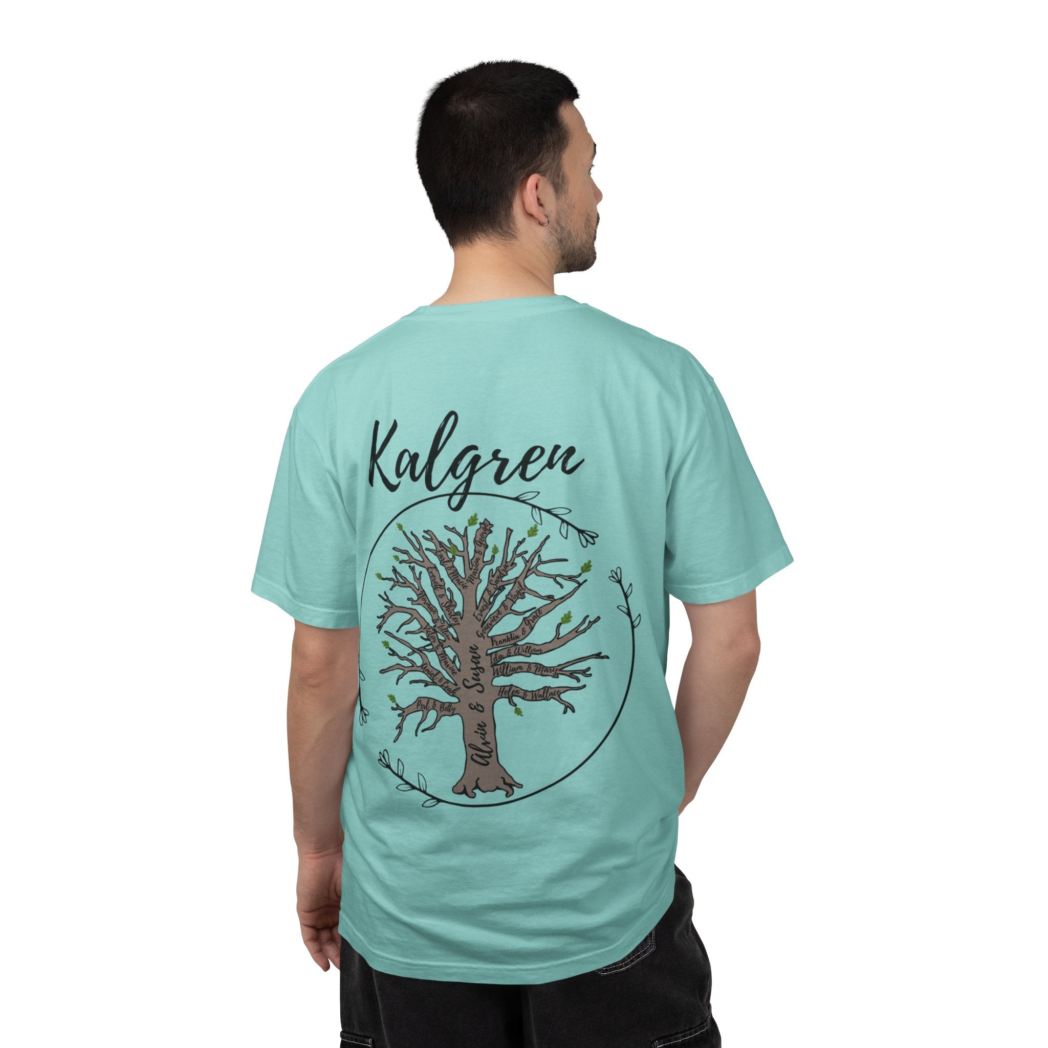 Family Name Tree T-shirt | Custom Surname Tree Tee