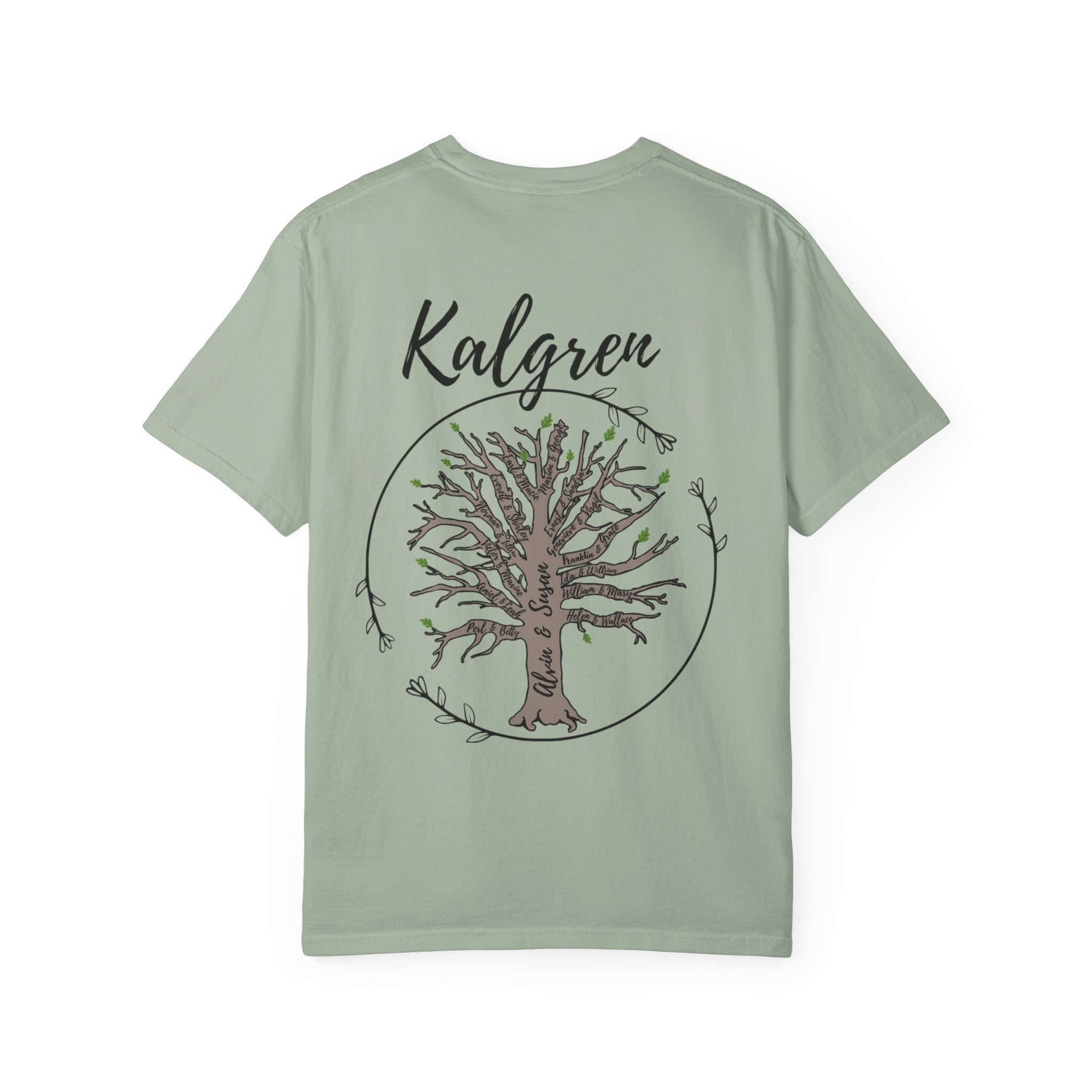 Family Name Tree T-shirt | Custom Surname Tree Tee