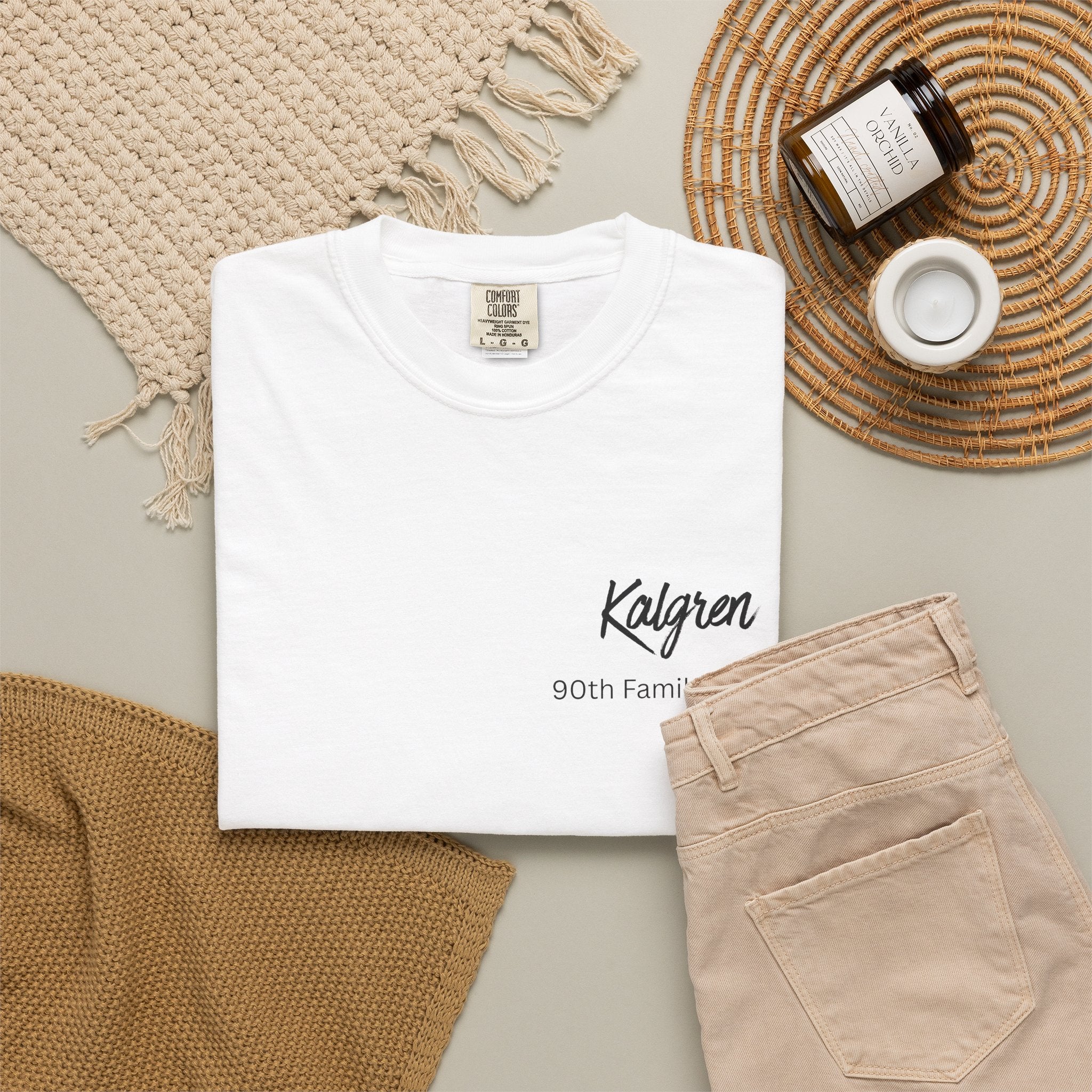 Family Name Tree T-shirt | Custom Surname Tree Tee