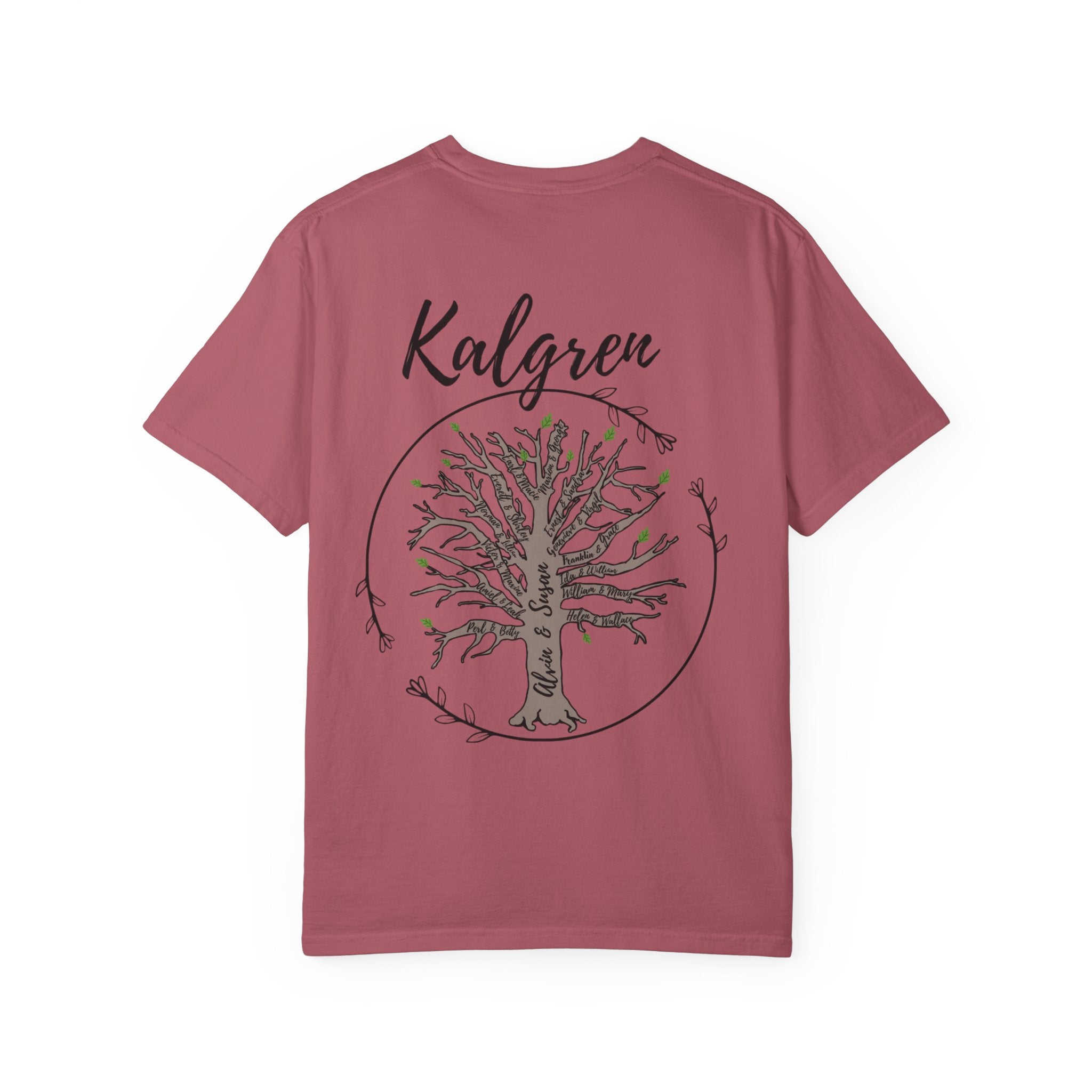 Family Name Tree T-shirt | Custom Surname Tree Tee