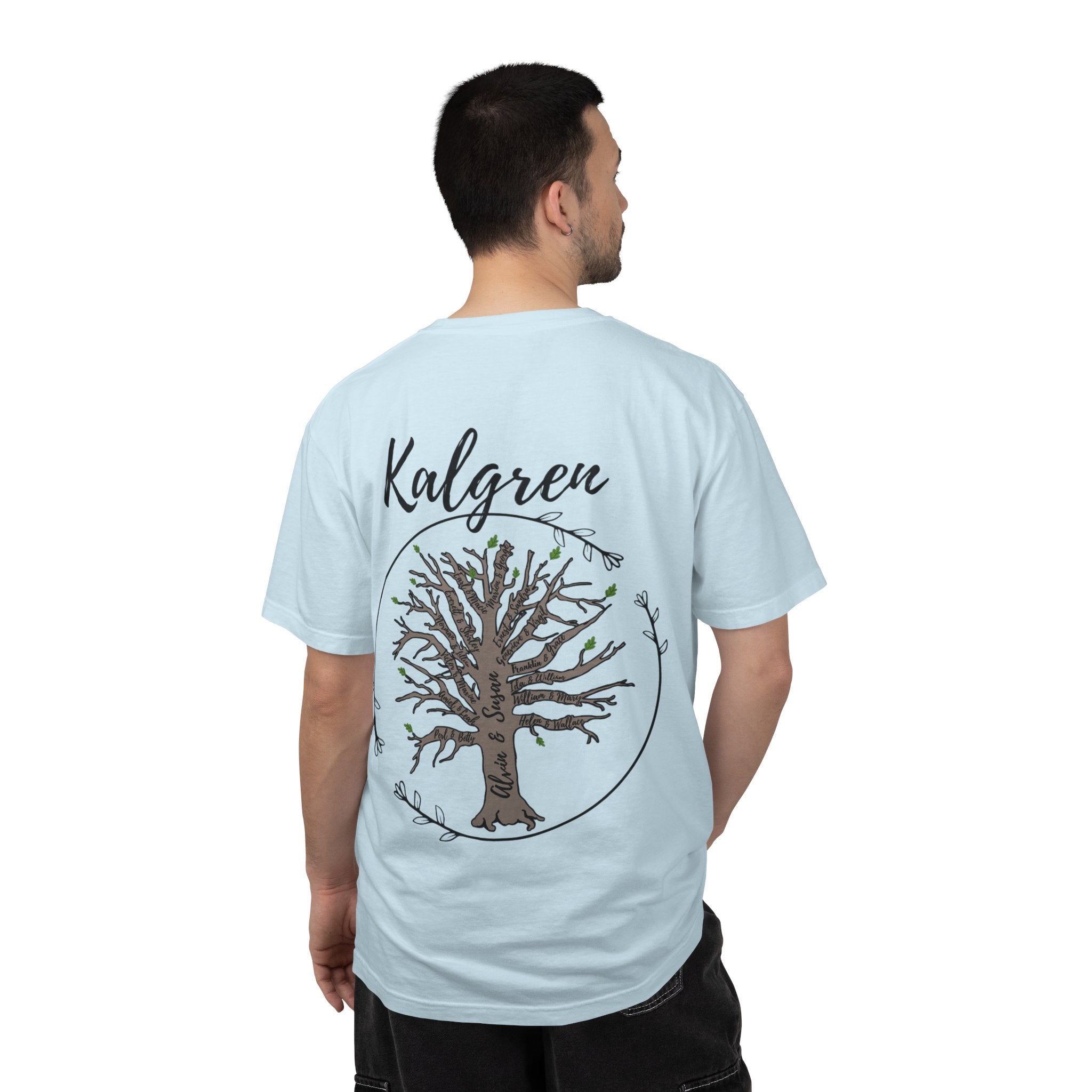 Family Name Tree T-shirt | Custom Surname Tree Tee