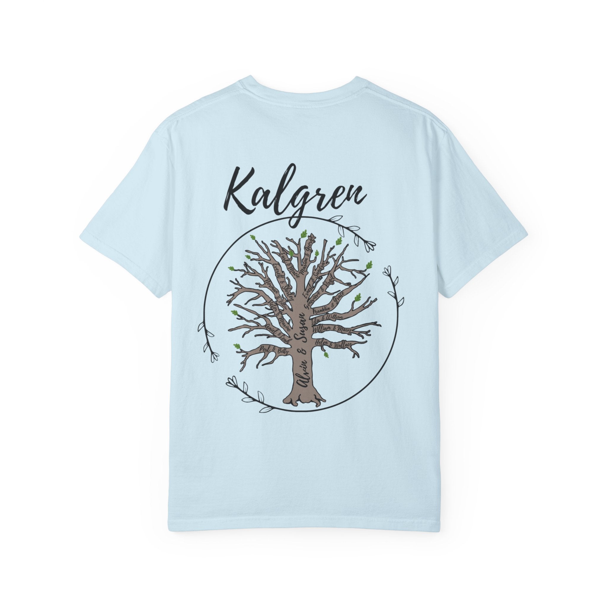 Family Name Tree T-shirt | Custom Surname Tree Tee