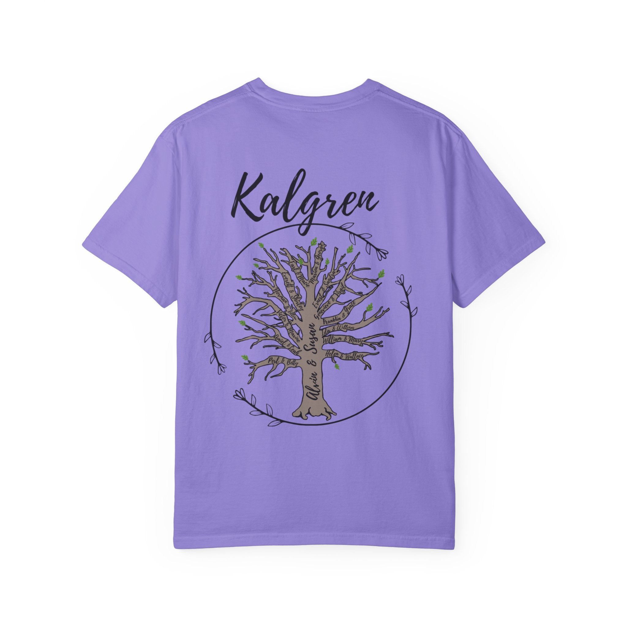 Family Name Tree T-shirt | Custom Surname Tree Tee