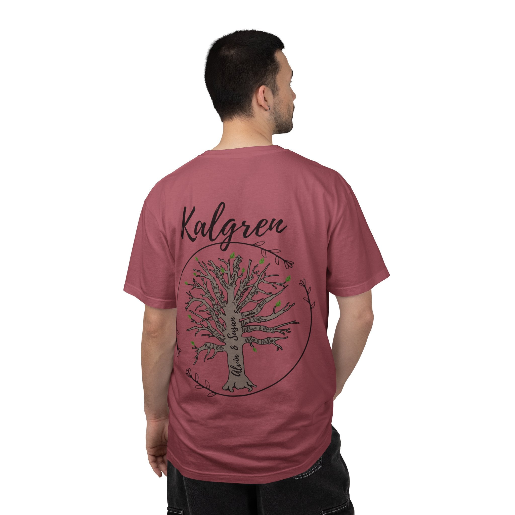 Family Name Tree T-shirt | Custom Surname Tree Tee