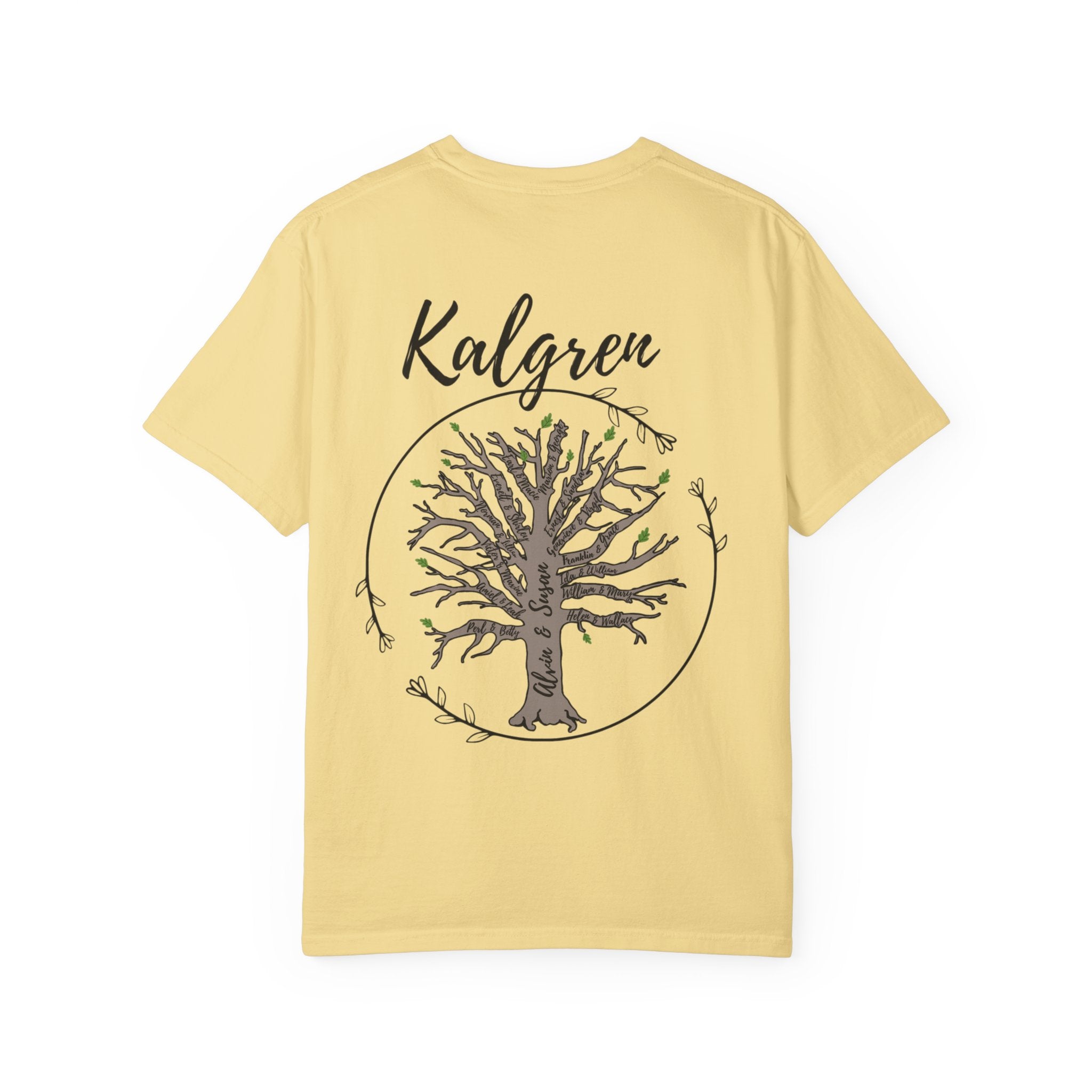 Family Name Tree T-shirt | Custom Surname Tree Tee